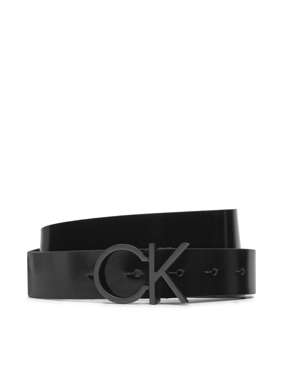 Calvin Klein Ženski Pas Logo K60K612396 Črna