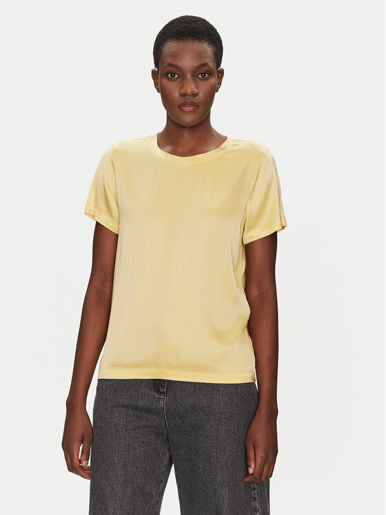 ViCOLO ViCOLO Halenka TD0007 Žlutá Relaxed Fit