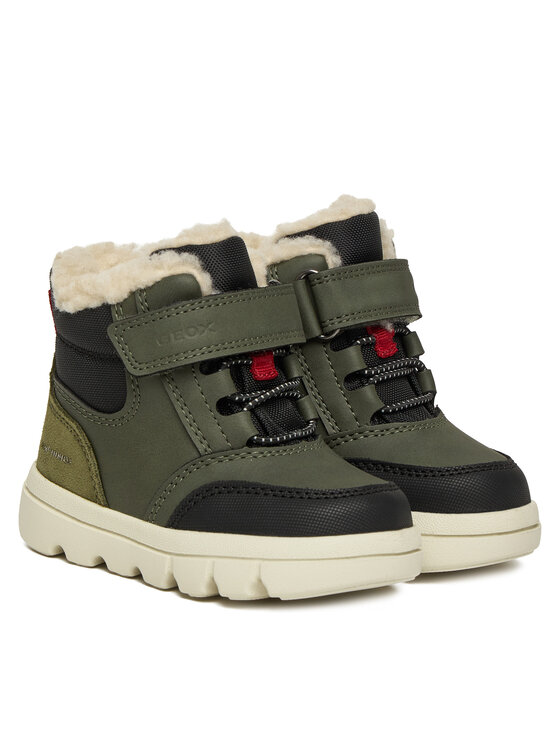 Geox Geox Čižmy B Willaboom B Ab B365BC 0ME22 C0450 M Kaki
