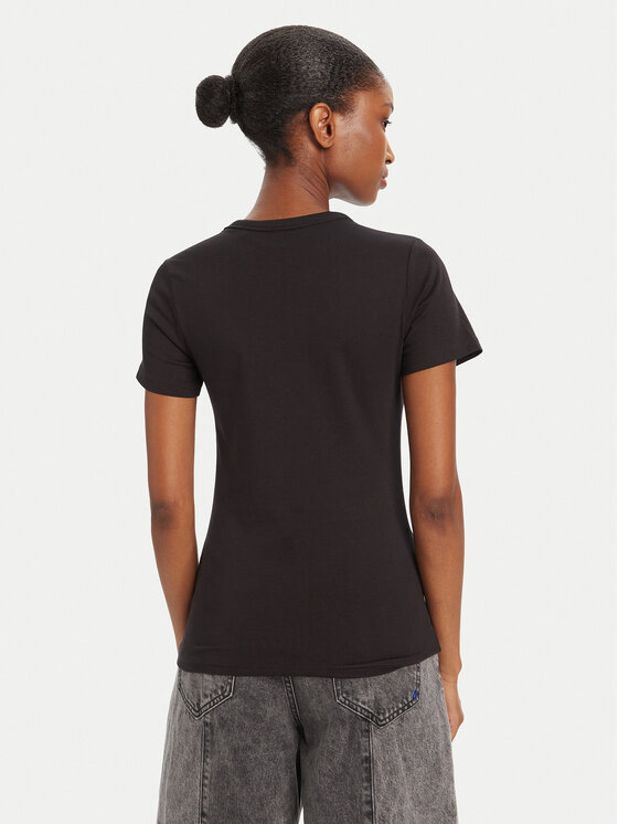 HUGO HUGO T-särk Deloris 50532137 Must Regular Fit