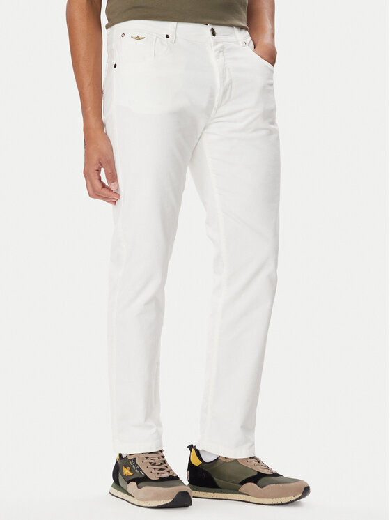 Aeronautica Militare Aeronautica Militare Τζιν 262PJ0216UCT04391 Κρεμ Straight Leg