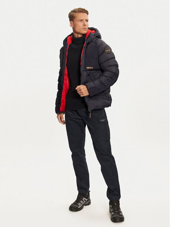 Napapijri Napapijri Зимно яке Moesa NP0A4I1R Тъмносин Regular Fit