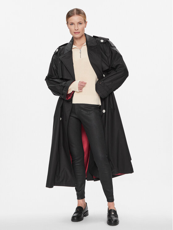 Tommy Hilfiger Tommy Hilfiger Пуловер Co Cardi Stitch 1/2 Zip Swt WW0WW42420 Жълт Regular Fit