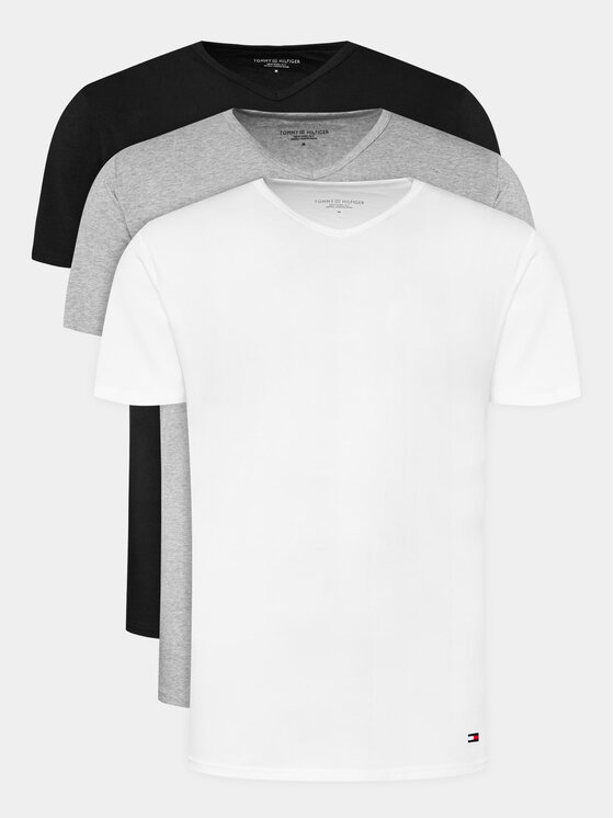 Tommy Hilfiger Set di 3 T shirt UM0UM03137 Multicolore Regular Fit Modivo