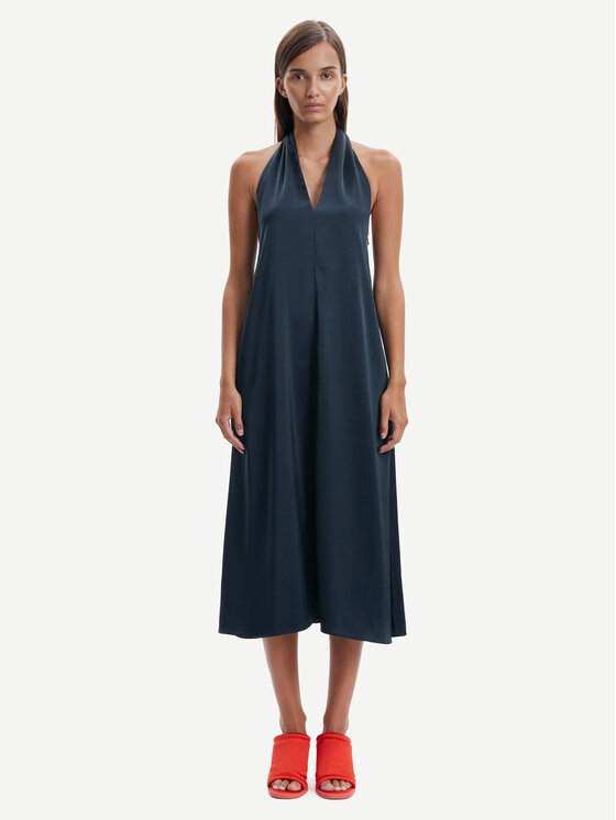 Samsøe Samsøe Rochie cocktail Cille F23100174 Bleumarin Regular Fit Bleumarin imagine noua