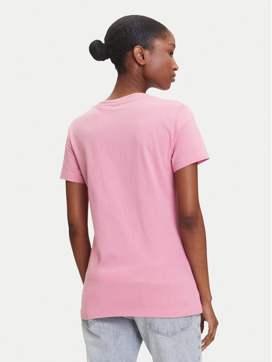BOSS BOSS T-Shirt C_Esogo_1 50506973 Różowy Slim Fit