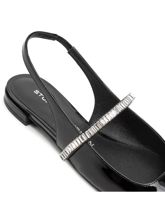 Stuart Weitzman Stuart Weitzman Sandále Stefanie Slngback Fl SI438 Čierna