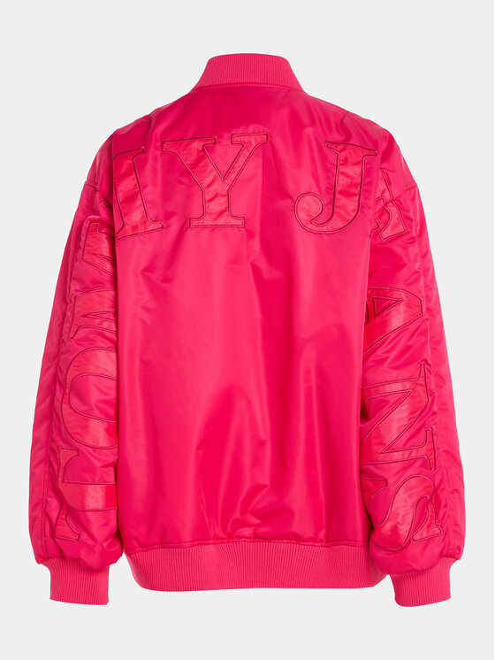 Tommy Jeans Tommy Jeans Kurtka bomber Tonal DW0DW16563 Różowy Oversize