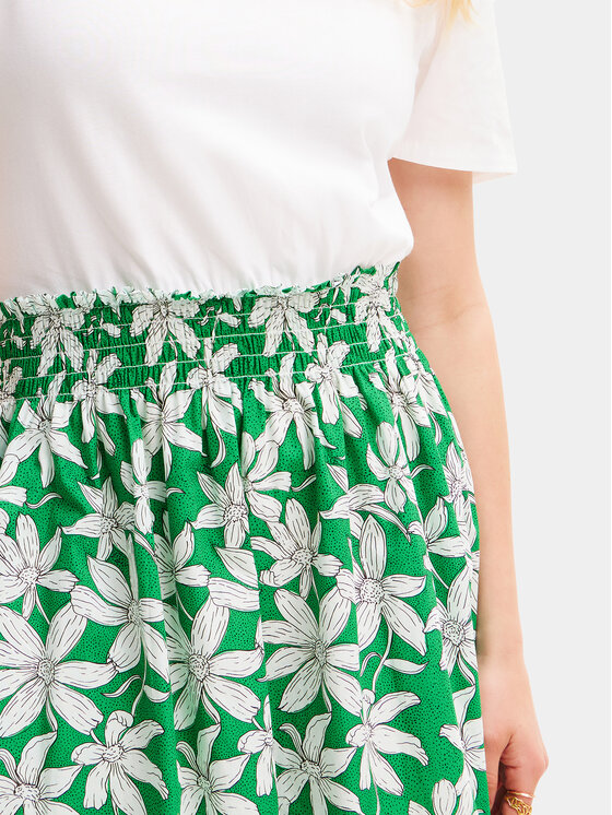 Desigual Desigual Vasaras kleita Marlon 24SWVW40 Zaļš Regular Fit