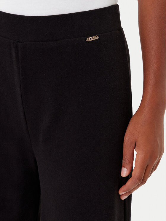 Guess Guess Παντελόνι φόρμας O4BB02 K7611 Μαύρο Regular Fit