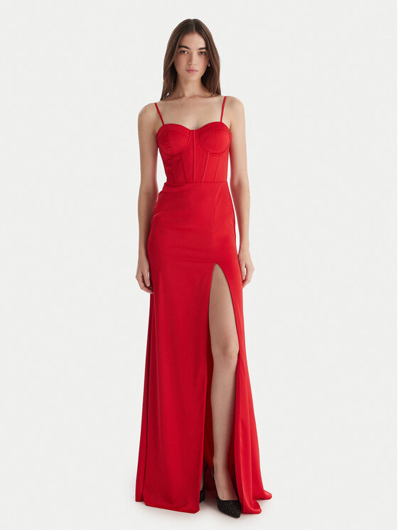 Artigli Artigli Rochie de seară ACAB003486 Roșu Regular Fit