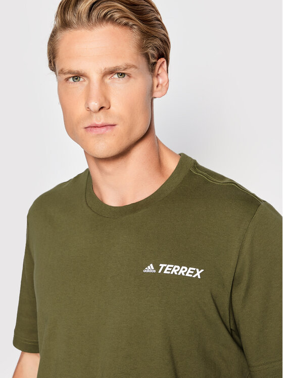 T-shirt Terrex Mountain Graphic HE1768 Verde