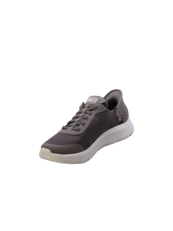 Skechers Skechers Sneakersy Slip-Ins: Go Walk Flex - Hands Up Brązowy