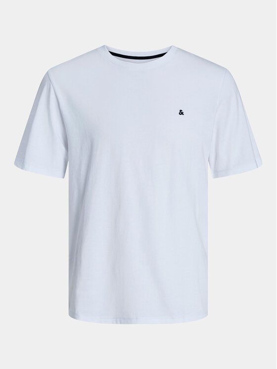 Jack & Jones Jack & Jones T-Shirt Paulos 12245087 Biały Standard Fit