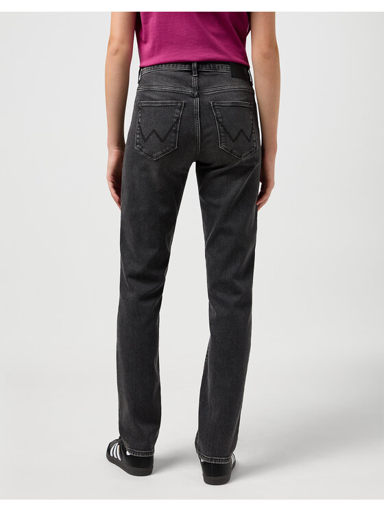 Wrangler Wrangler Jeansy STRAIGHT Czarny Regular Fit