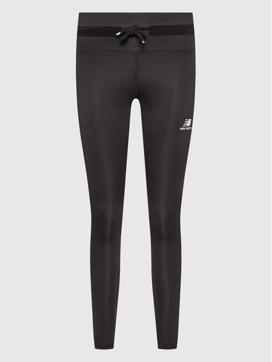 New Balance New Balance Leggings Athletics WP13514 Crna Slim Fit