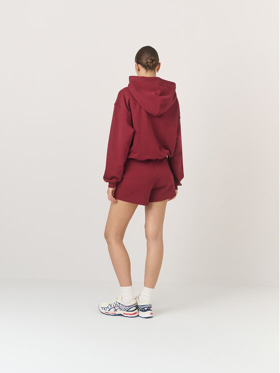 La Mania La Mania Szorty PENN Bordowy Classic Fit