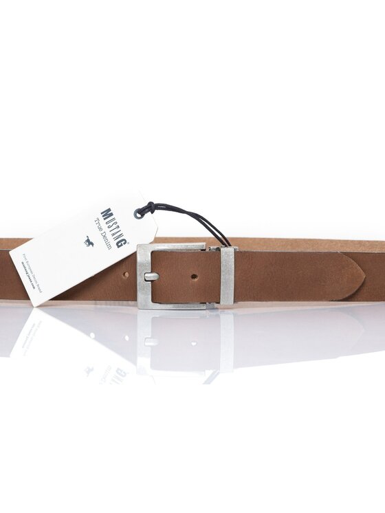 Mustang Mustang Cintura da uomo BELT Marrone