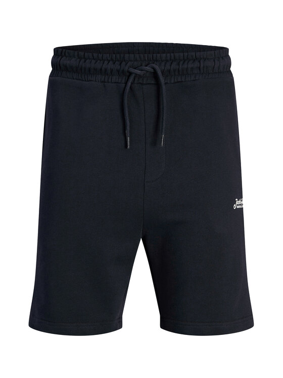 Jack&Jones Jack&Jones Komplektas: marškinėliai ir sportiniai šortai Beau 12277466 Tamsiai mėlyna Relaxed Fit