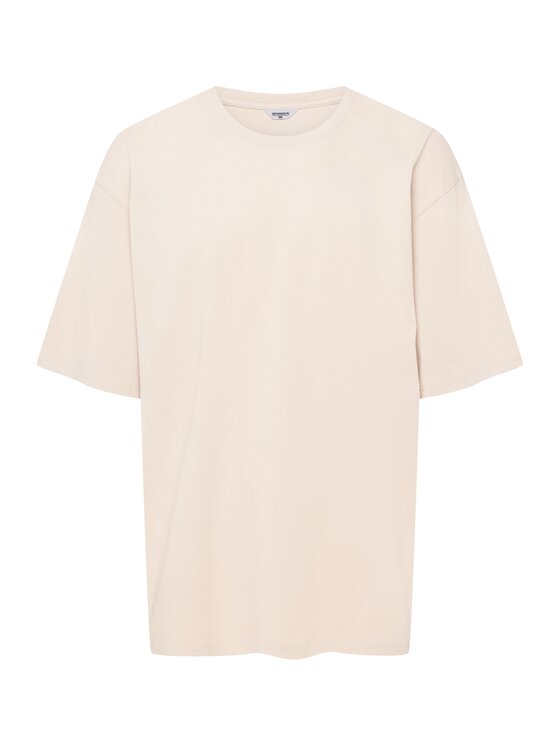 Henderson Henderson T-Shirt 43027 Beżowy Regular Fit