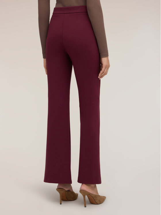 Motivi Motivi Pantaloni di tessuto P05IQ004850N036 Bordeaux Flare Fit