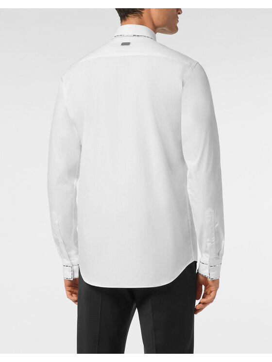 PHILIPP PLEIN PHILIPP PLEIN Košeľa 28041 Biela Regular Fit