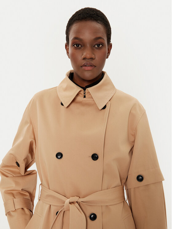 HUGO HUGO Tenchcoat 50529938 Beige Regular Fit