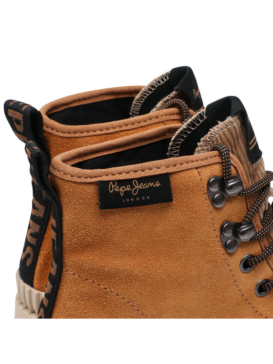 Pepe Jeans Pepe Jeans Trzewiki Ascot Desert PLS50429 Brązowy