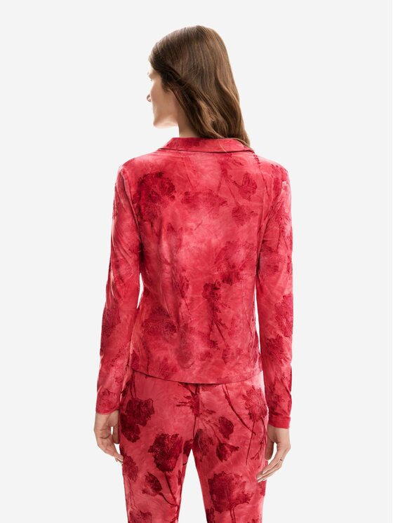 Desigual Desigual Camicia TS_LONDRES Rosso Regular Fit