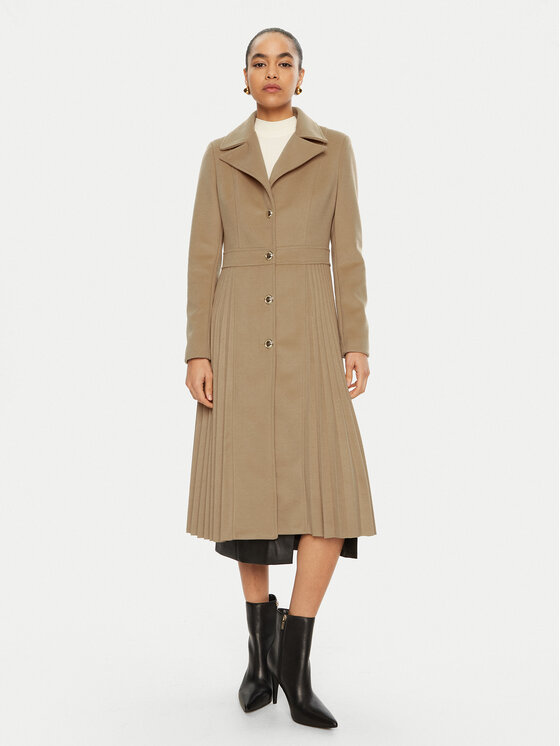 Rinascimento Rinascimento Übergangsmantel CFC0121913003 Beige Regular Fit