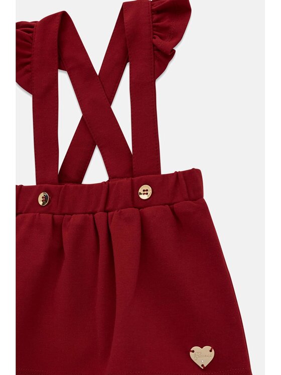 Guess Kids Guess Kids Každodenní šaty 184447 Bílá Classic Fit