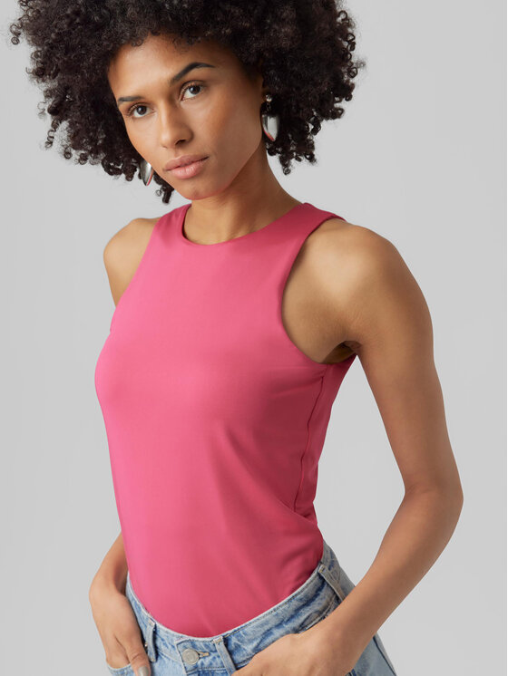 Vero Moda Vero Moda Top Bianca 10279787 Roza Standard Fit