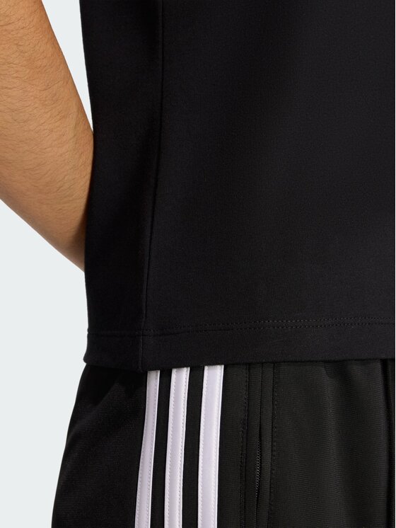 adidas adidas Marškinėliai 3 Stripes KD7980 Juoda Regular Fit