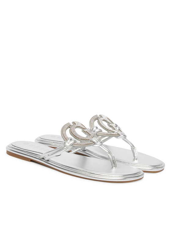 Guess Guess Čības uz pirksta FLJSM2 SAT21 Sudraba