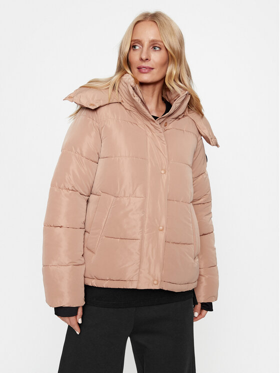 DKNY Sport Geacă din puf DP3J9308 Maro Regular Fit