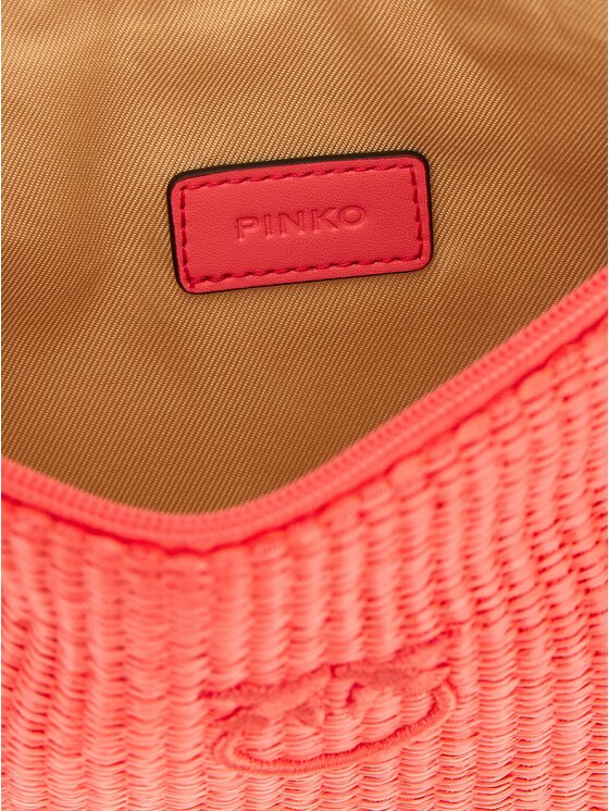 PINKO PINKO Torebka Fuchsia Polypropylene Clutch Różowy
