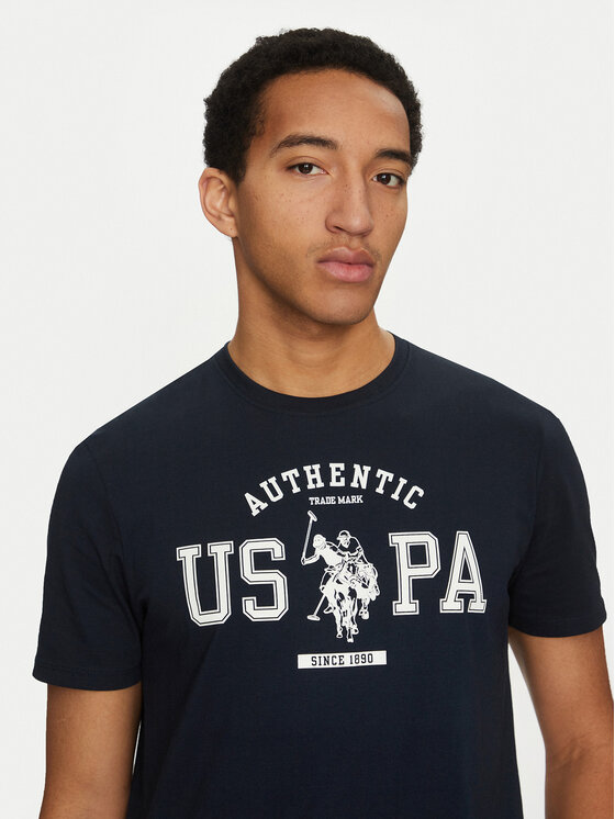 U.S. Polo Assn. U.S. Polo Assn. T-Shirt MUP4083 Granatowy Regular Fit