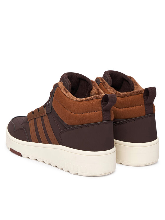 adidas adidas Sneakersy Hoops 4.0 Mid JQ5364 Brązowy