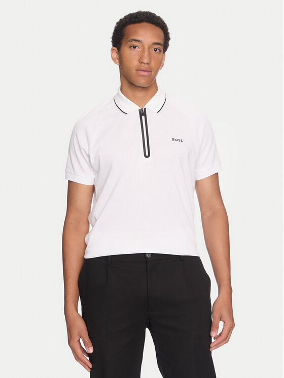 Boss Polo Philix 50519760 Balts Regular Fit