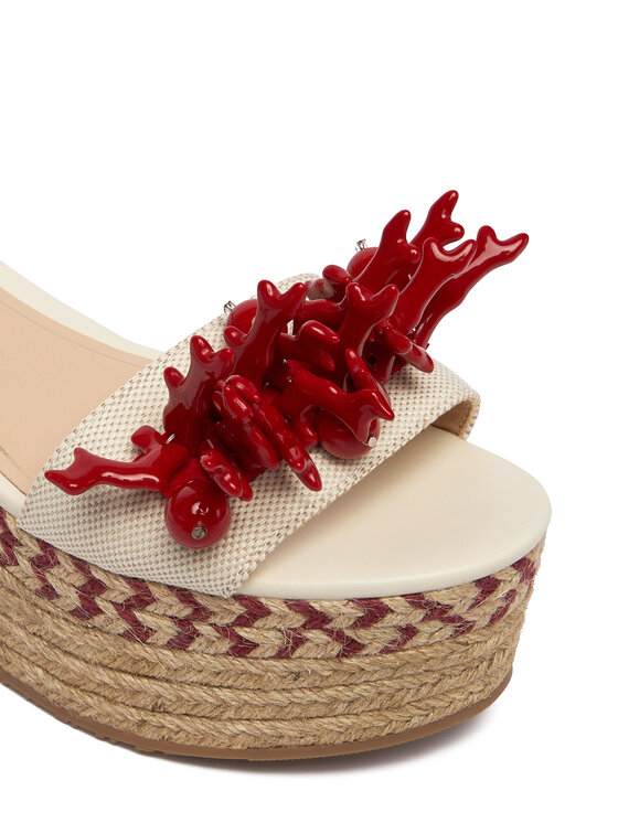Liu Jo Liu Jo Espadrilky Bali 02 SA6085 T6948 Krémová