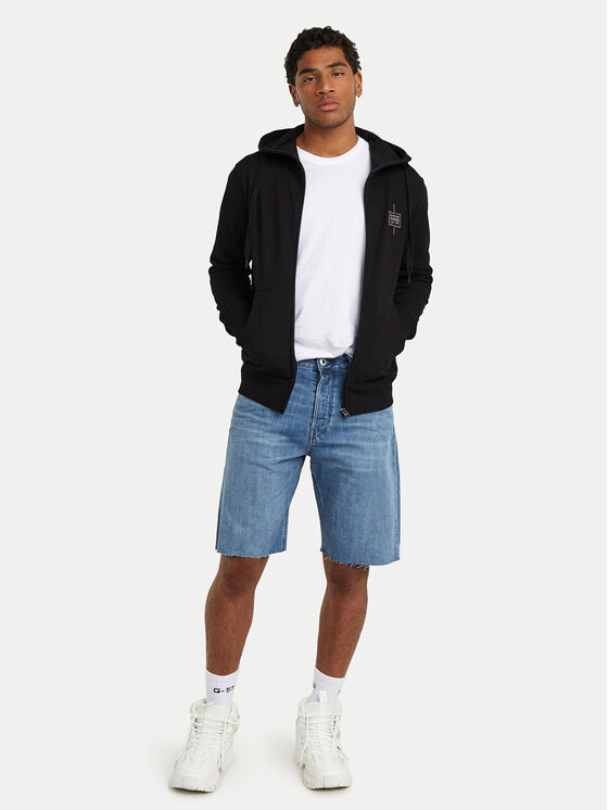 G-Star Raw G-Star Raw Džínsové šortky Dakota D24411-D536-G326 Modrá Regular Fit