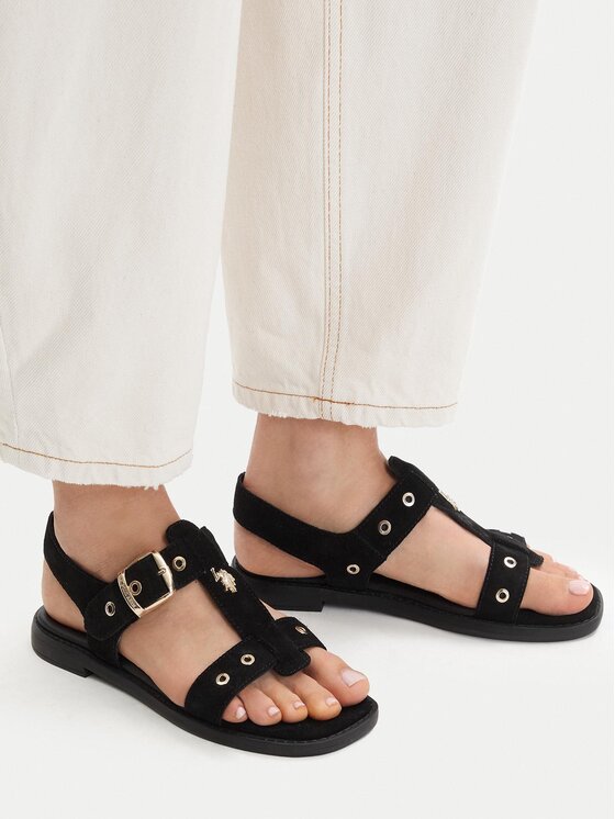 U.S. Polo Assn. Sandale EO-ALYS001W/6S1 Negru