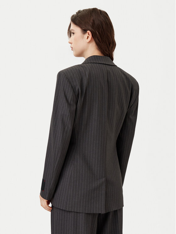 HUGO HUGO Marynarka Azenia 50530987 Szary Regular Fit