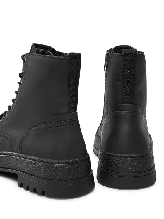 Pepe Jeans Pepe Jeans Pohodni čevlji Lincoln PMS50258 Črna