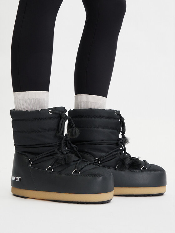 Moon Boot Moon Boot Śniegowce Evx Light Nylon 80D1470010 Czarny
