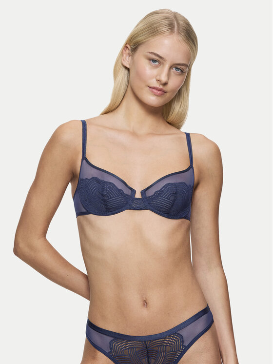 Triumph Triumph Бюстгальтер з підкладкою Delightful Spotlight 10219854 Cиній