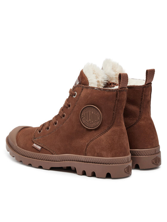 Palladium Palladium Pohodni čevlji PAMPA HI ZIP WL 95982-292-M Rjava