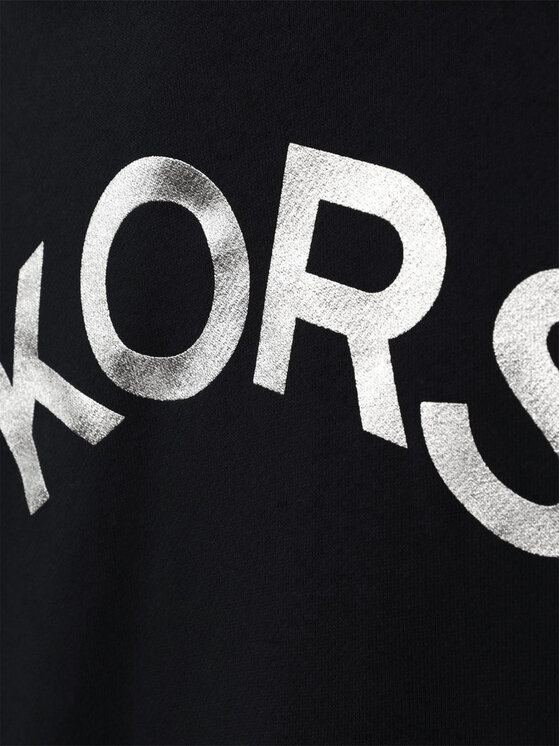 MICHAEL KORS KIDS MICHAEL KORS KIDS Світшот R15173 S Чорний Regular Fit