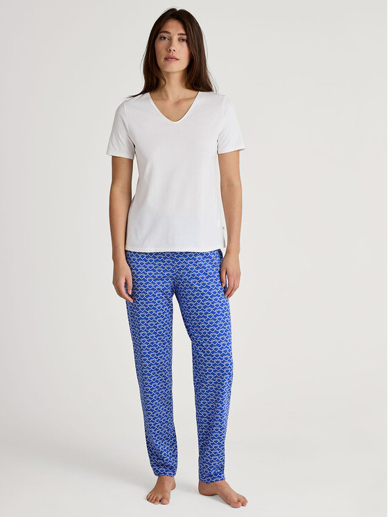 Calida Calida T-Shirt 14995 Biały Regular Fit