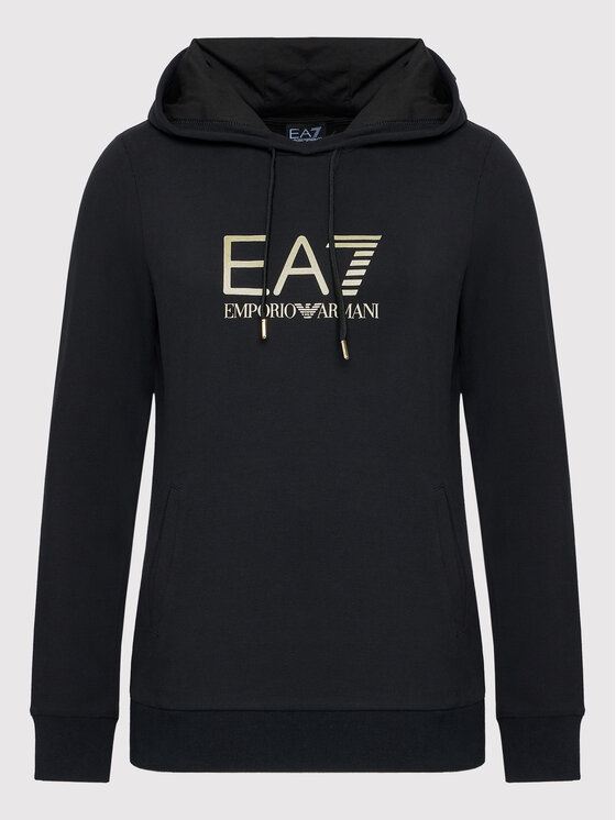 EA7 Emporio Armani EA7 Emporio Armani Majica dugih rukava 8NTM36 TJCQZ 0200 Crna Regular Fit
